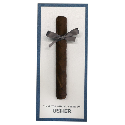 Thank You for Being My Groomsman Cigar Cards Created by Hddhfgood for Groomsmen, Best Man, Usher & Wedding Party
