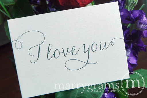 I Love You Card Thin Style